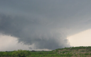 Wall Cloud near Lawn TX