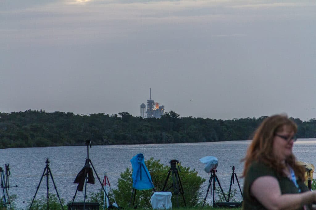 Tripods at media site