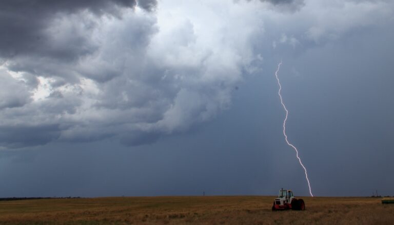 Lightning in Southwest Oklahoma