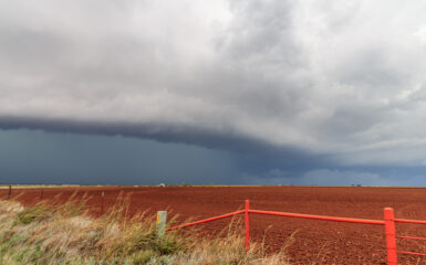 Outflow Dominant Storm in Western Oklahoma