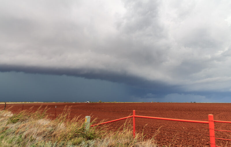 Outflow Dominant Storm in Western Oklahoma
