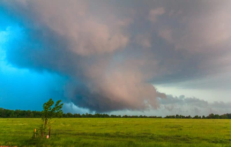 Supercell near Louisville, MS