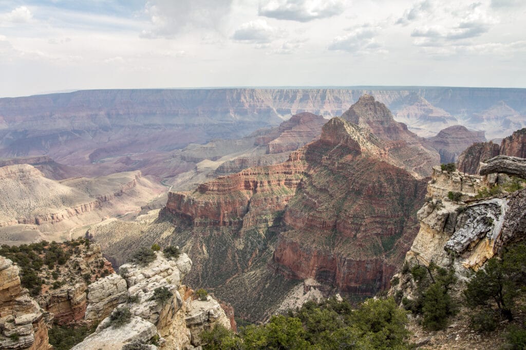 Walhalla Overlook Grand Canyon National Park North Rim