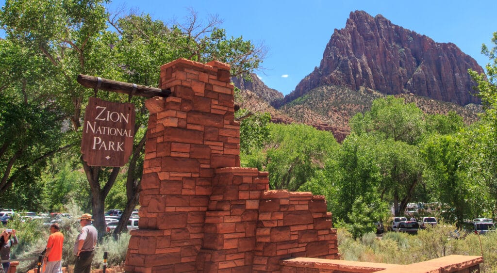 Zion National Park Entrance