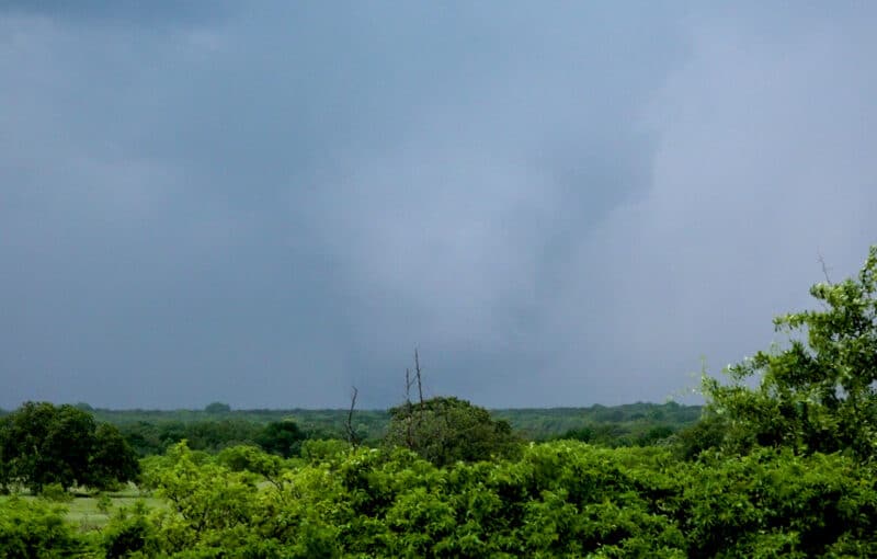 Tornado near Stephenville, Texas on April 26, 2015