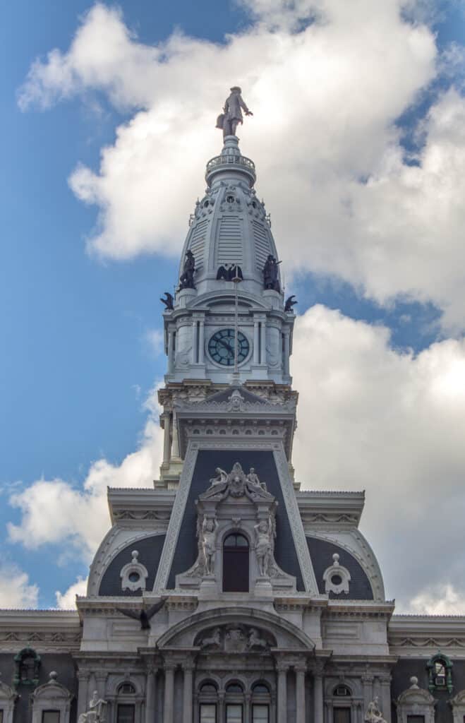 Philadelphia City Hall Clock Tower