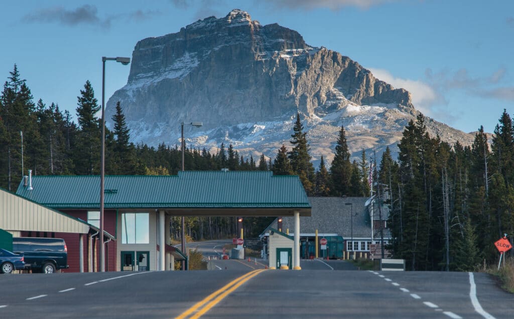 Chief Mountain Border Crossing 