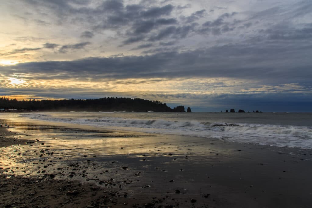 Sunrise over La Push, WA