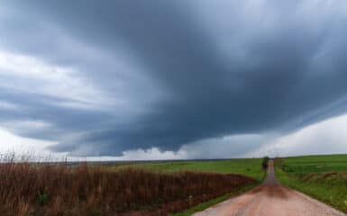 Funnel in Custer County Oklahoma