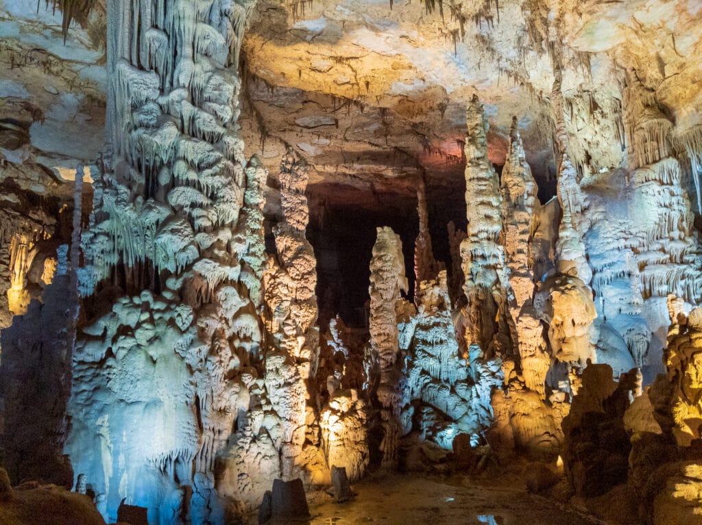 Cathedral Caverns State Park near Woodville, Alabama