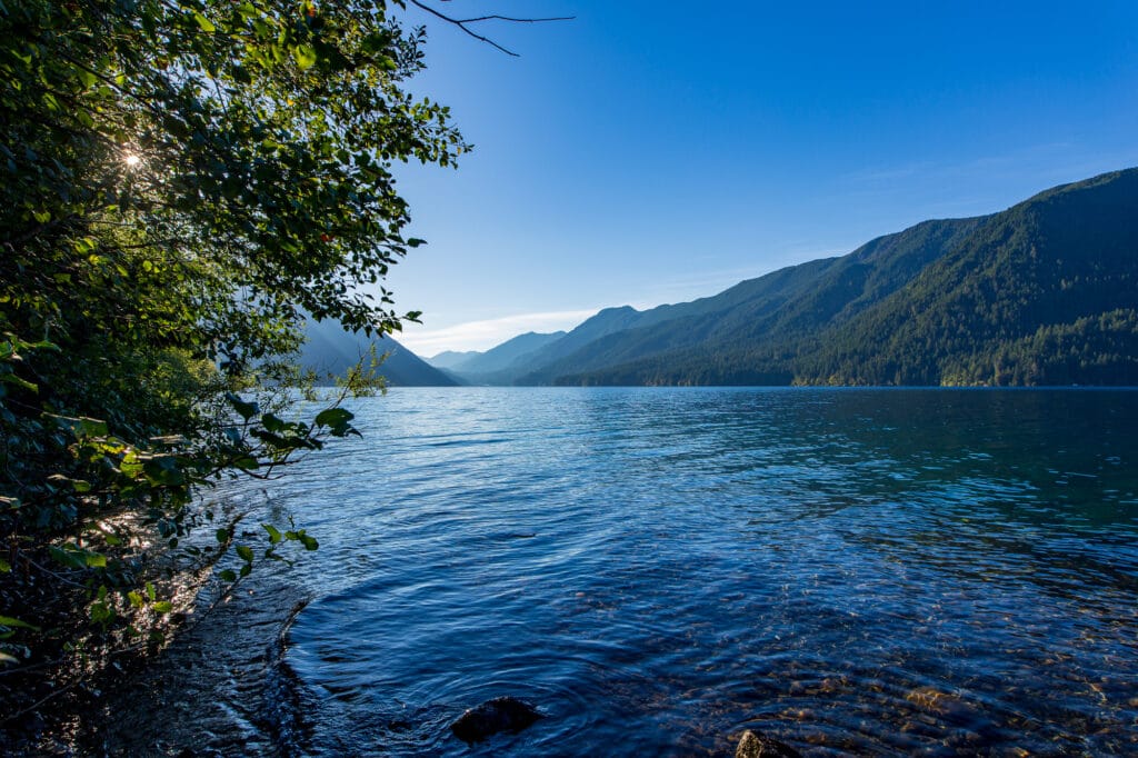 Lake Crescent in Olympic National Park