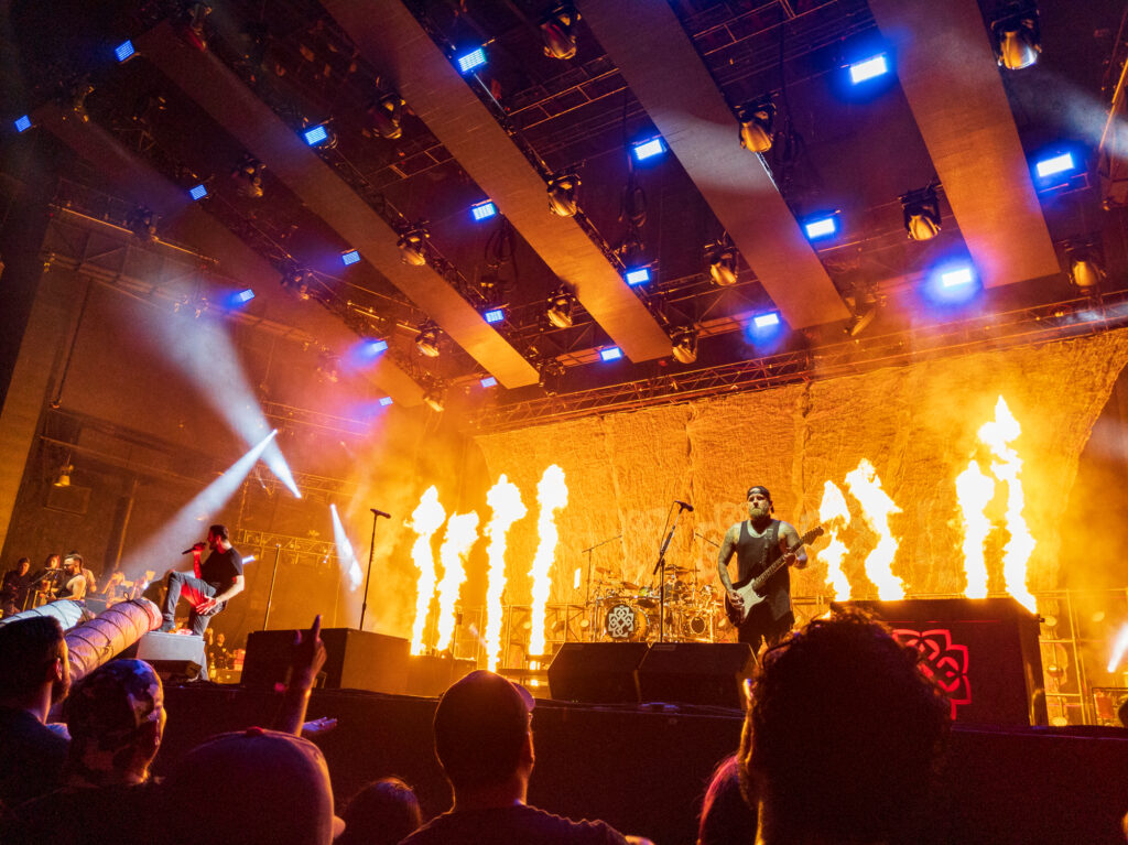 Breaking Benjamin at Dos Equis Pavilion