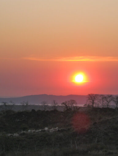 Sunset in Kupang, Indonesia from the Kupang Radar/Gedung Radar Cuaca