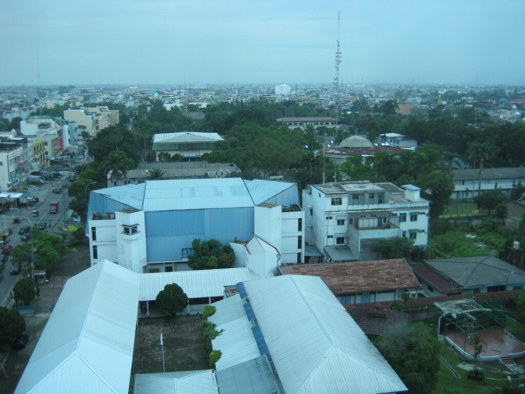 Medan from my hotel room