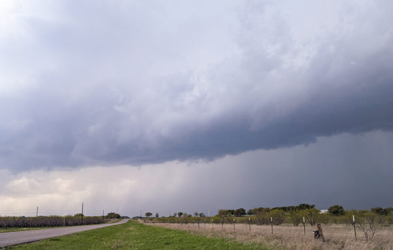 Supercell in Texas on April 2, 2023