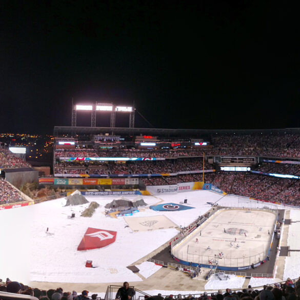 NHL Stadium Series Pano in Denver