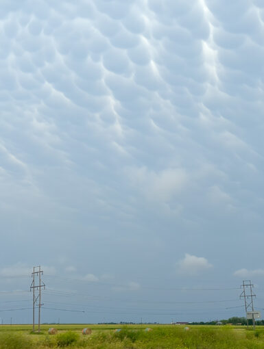 Mammatus Clouds over West Texas