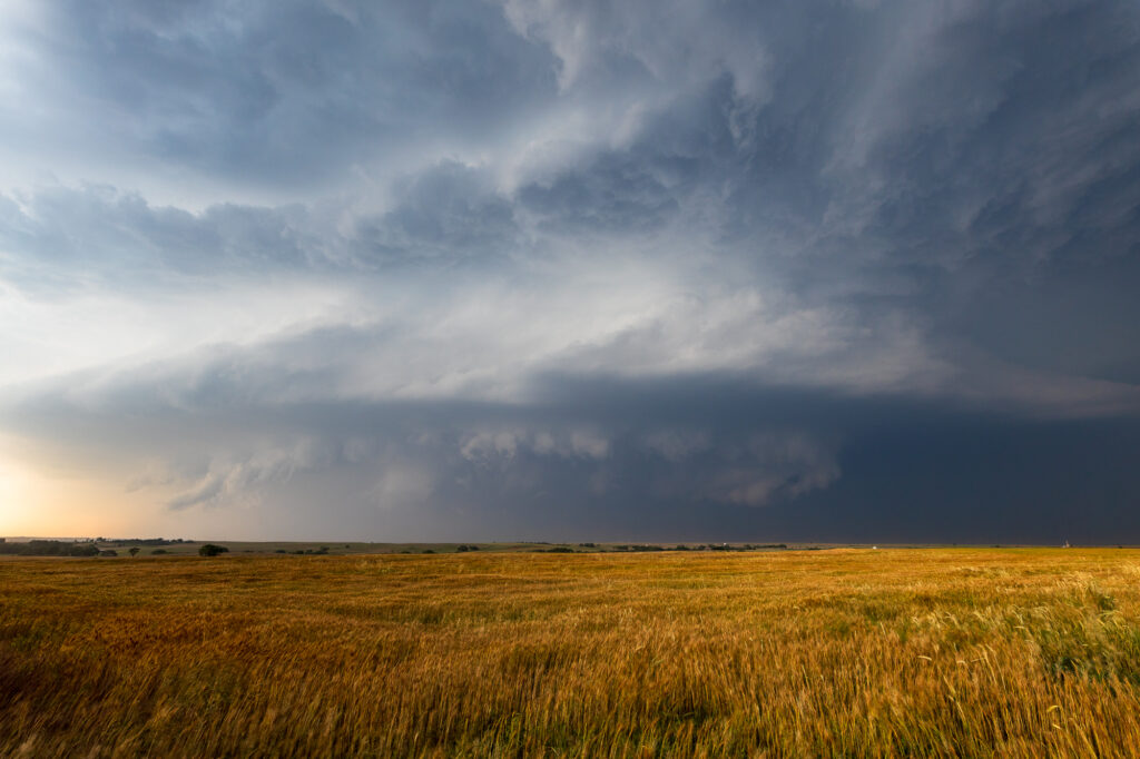 Supercell Structure in Western Oklahoma
