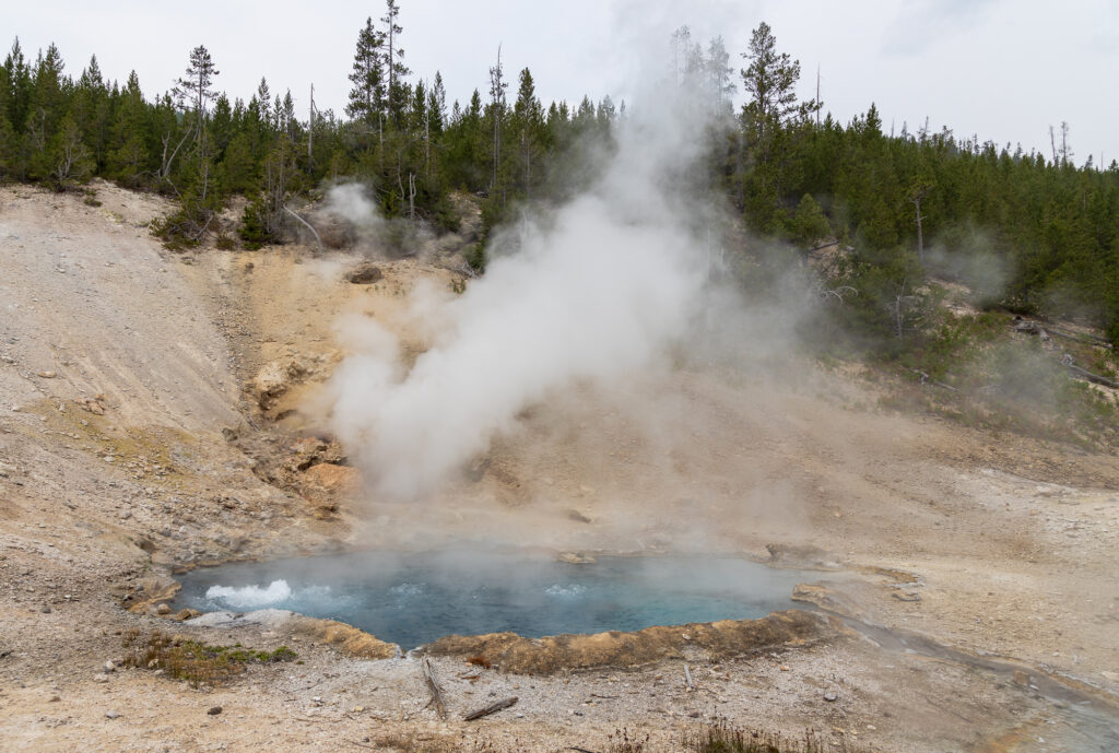 Oblique Geyser