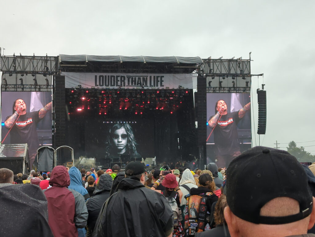 POD at Louder than Life 2024